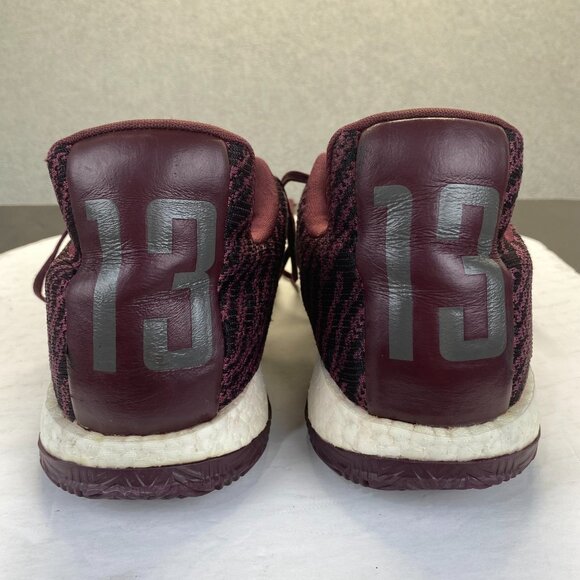 ADIDAS JAMES HARDEN VOL. 3 Playoff Maroon Mens Athletic Shoes Basketball Size 18 main image 11